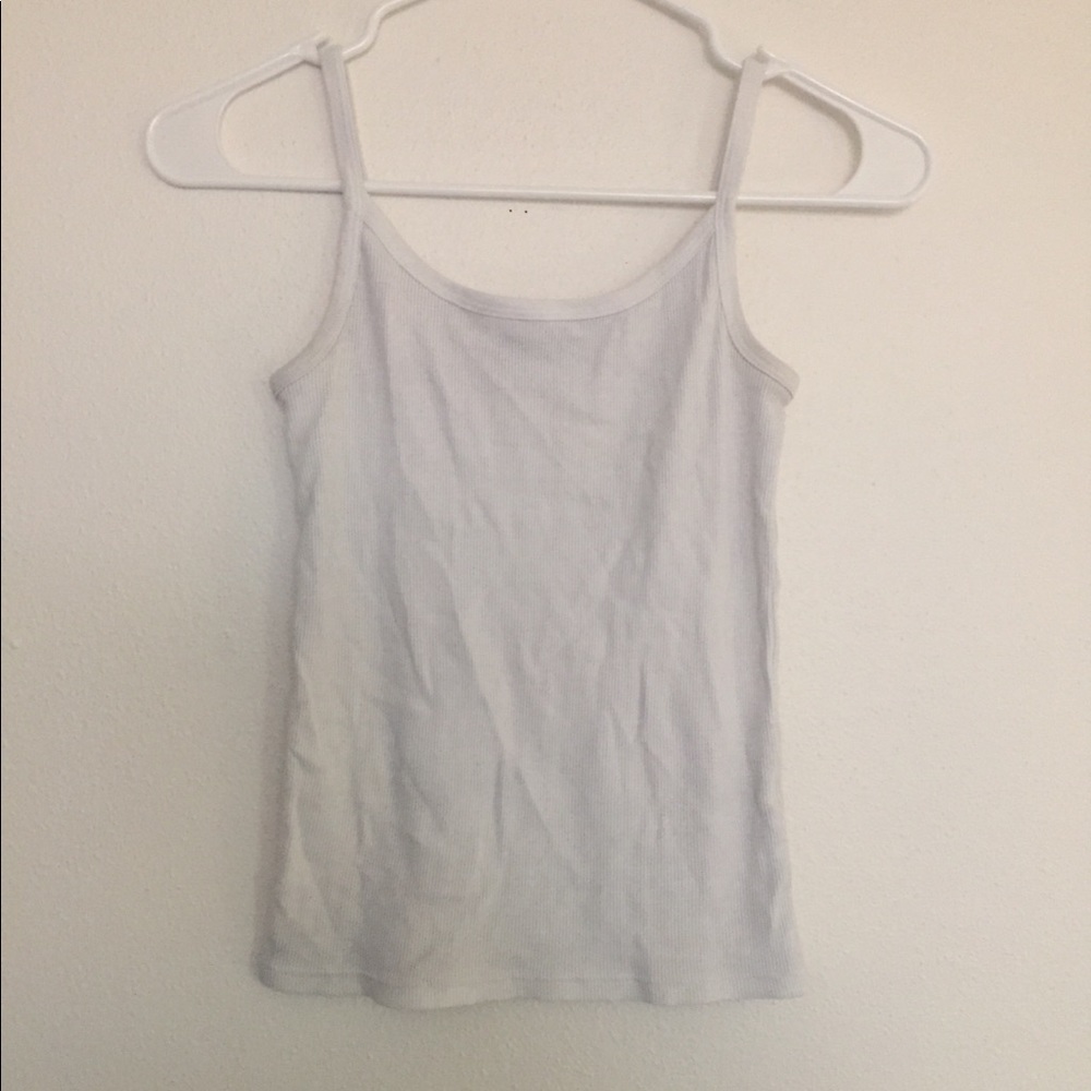 White tank top